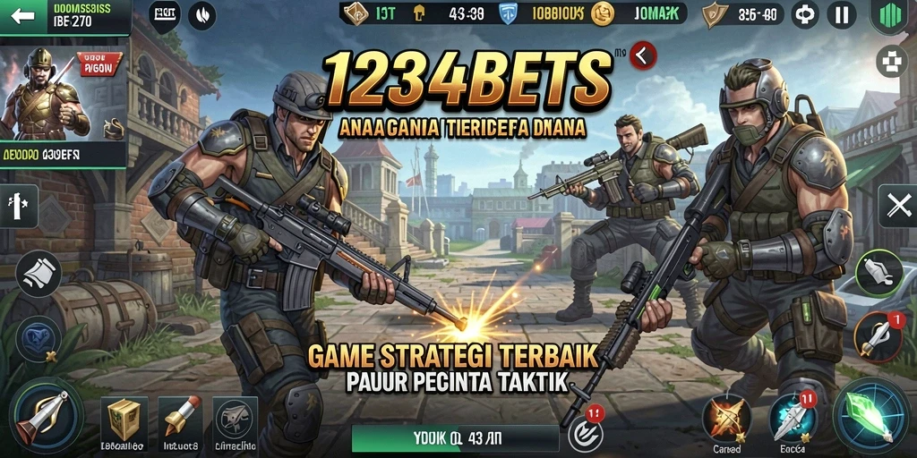 Tampilan gameplay seru dalam 1234BETS yang menantang.