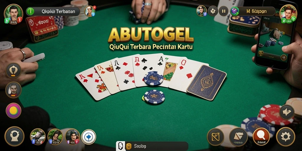 Tampilan gameplay QiuQiu yang seru dan kompetitif di ABUTOGEL.