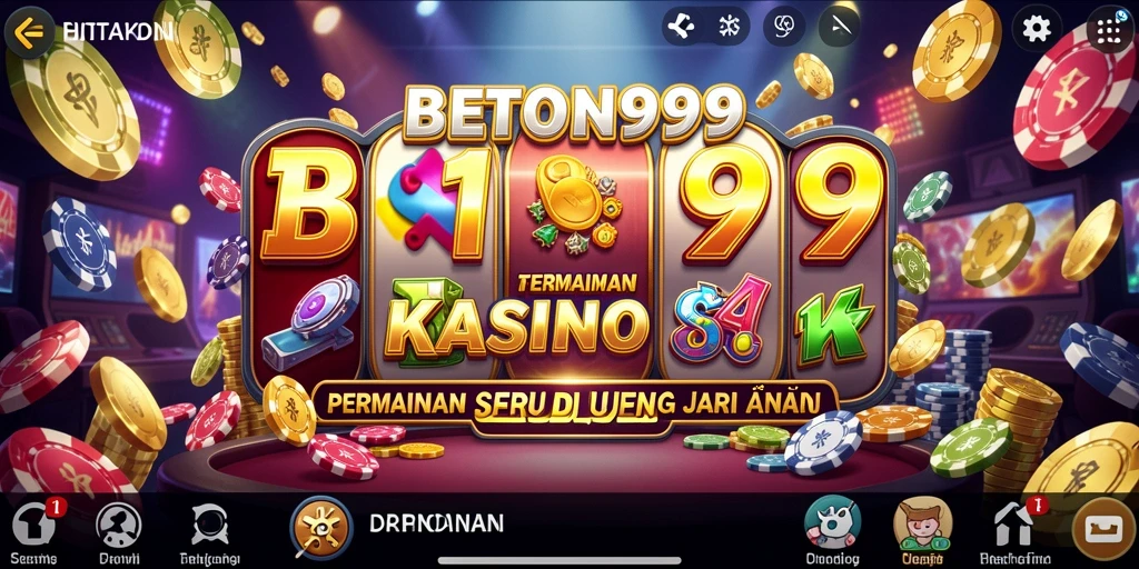 Tampilan gameplay Kasino yang menarik di BETON999.
