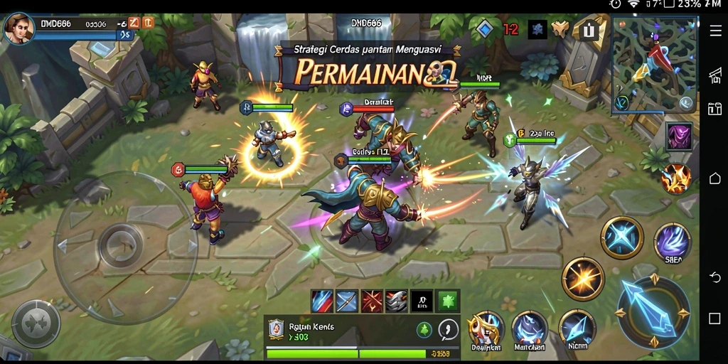 Gameplay strategis menarik di DMD686 dengan grafis memukau.