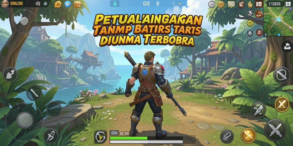 Tampilan gameplay memukau dari <strong>IDNSCORE</strong> di dunia terbuka.