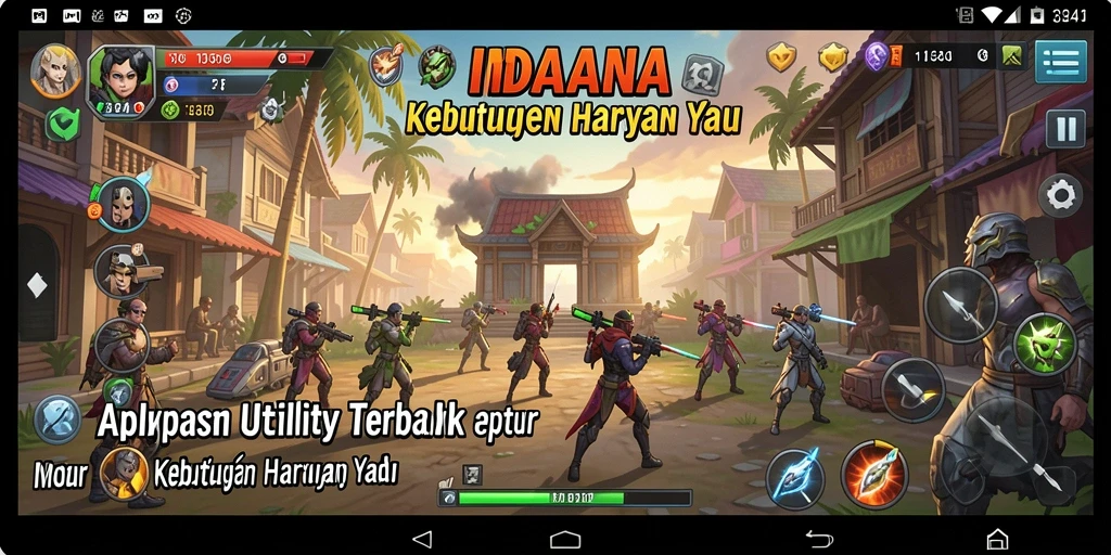 Tampilan antarmuka INDAAA yang sederhana namun fungsional.