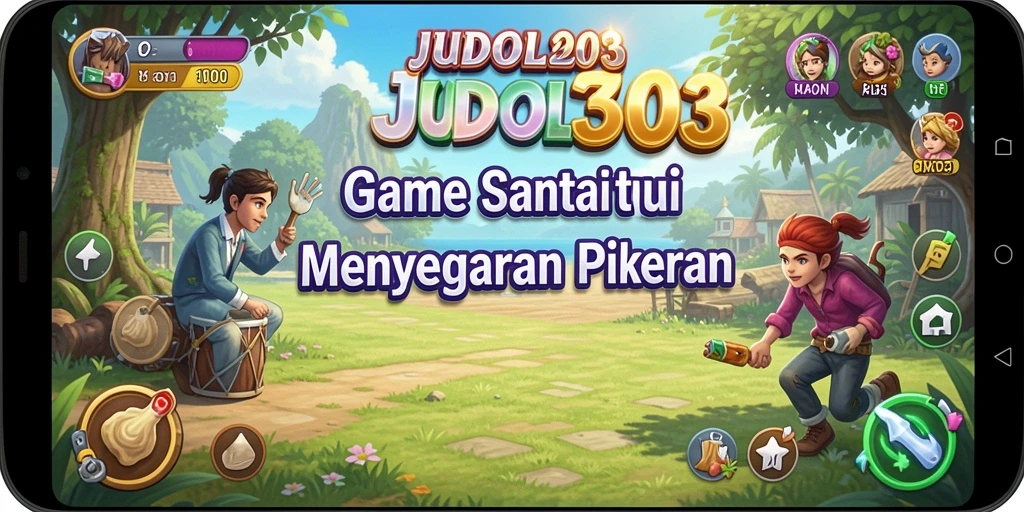 Tangkapan layar gameplay JUDOL303 yang penuh warna dan menyenangkan.