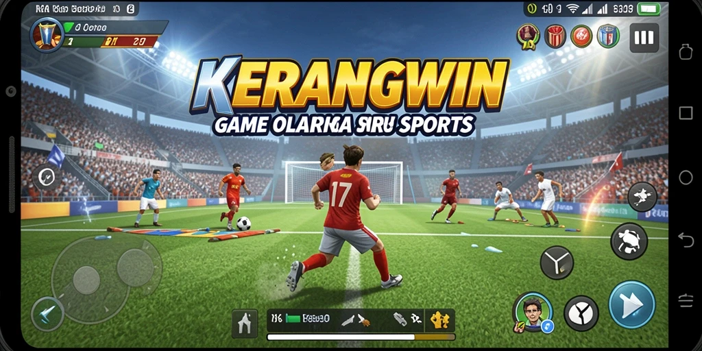 Menampilkan momen seru dalam gameplay KERANGWIN.
