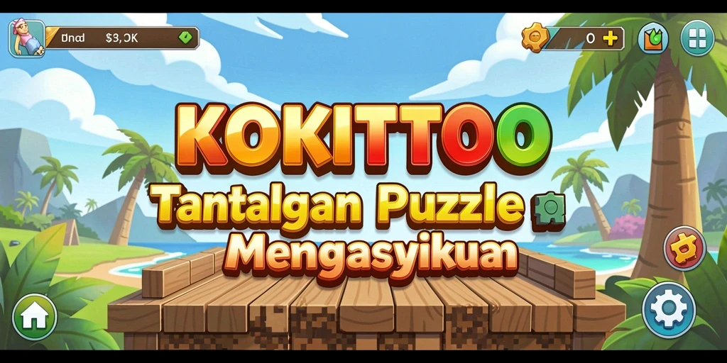 Screenshot KOKITOTO menampilkan gameplay menarik dengan grafis colorful.