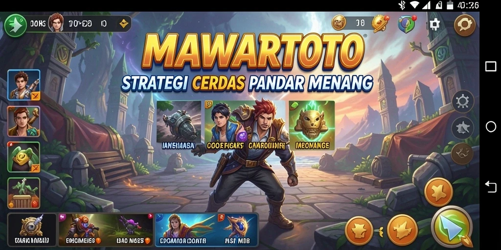 Tampilan gameplay menarik dari MAWARTOTO dengan strategi yang kompleks.