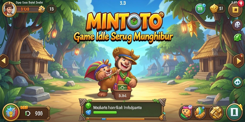 Tampilan gameplay MINTOTO yang menarik dan penuh warna.