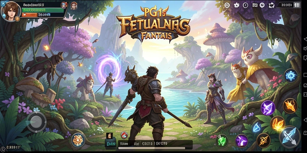 Screenshot PG11 menunjukkan aksi seru dan grafis yang menawan dalam gameplay RPG.