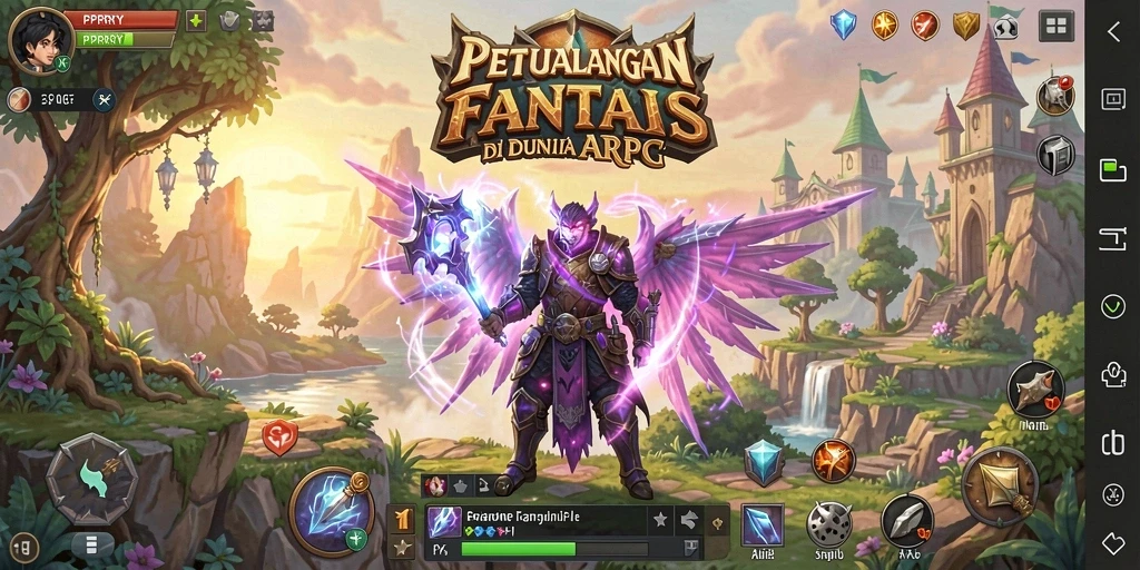 Tampilan gameplay PPRRYY yang dinamis dan mendebarkan.