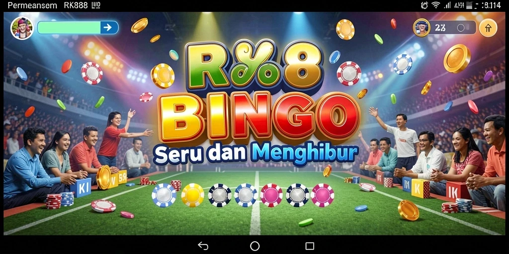 Tampilan gameplay Bingo yang seru dan interaktif.