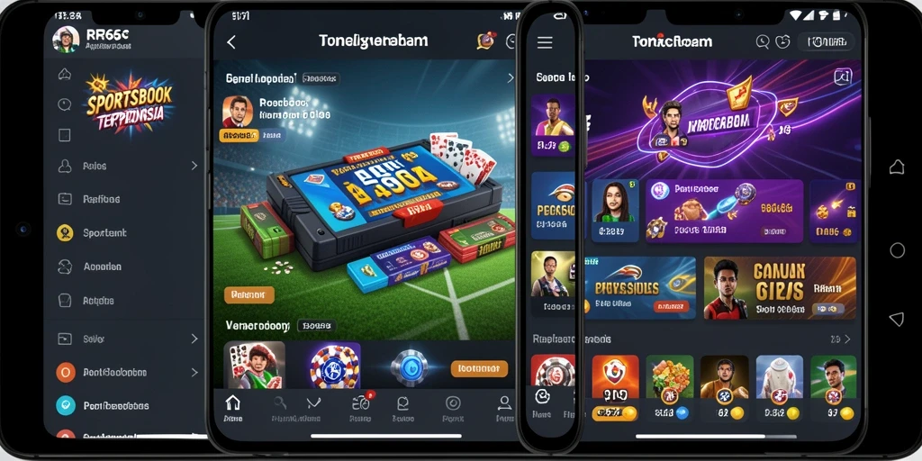 Gameplay menarik dalam aplikasi Sportsbook RR666.
