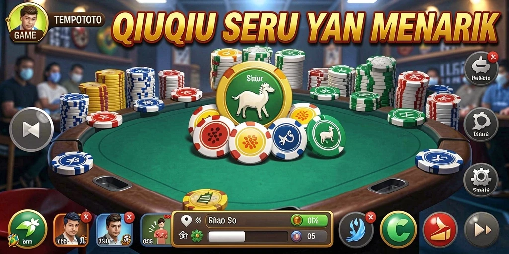 Tampilan gameplay TEMPOTOTO yang seru dan penuh warna.